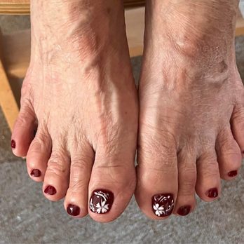 Sky Nails - Love the design by Tina She's very friendly and professional  She got some skills! - Nail Salons Near Me - El Monte, California