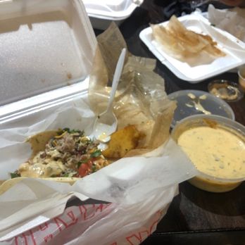 Chef Hīrō - Taco and shrimp sauce - Food Trucks Near Me - Columbus, Ohio