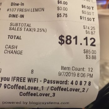 T Coffee Lovers - I can get way better food with this $$$$ - Bubble Tea Near Me - San Jose, California T Coffee Lovers - I can get way better food with this $$$$ - Bubble Tea Near Me - San Jose, California