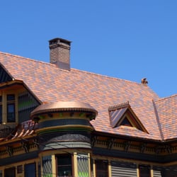 LGC Roofing - DaVinci Slate Terracota Blend Installation