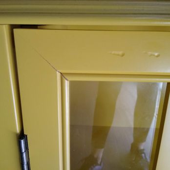 All My Sons Moving & Storage - This is one of six pieces damaged like this from placement and stacking into the units - Movers Near Me - El Paso, Texas All My Sons Moving & Storage - This is one of six pieces damaged like this from placement and stacking into the units - Movers Near Me - El Paso, Texas