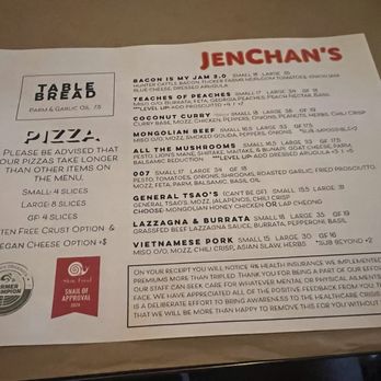 JenChan's - Pizza Near Me - Atlanta, Georgia
