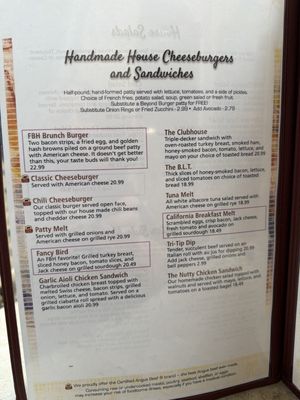Menu photo 1 Fresno Breakfast House Fresno, CA Menu photo 1 Fresno Breakfast House Fresno, CA