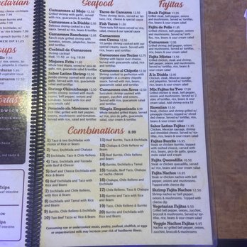 Sabor Latino Grill - Menu - Mexican Near Me - Richburg, South Carolina