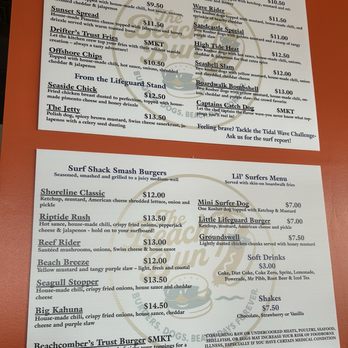 The Beach Bun - Menu - Hot Dogs Near Me - Orange Beach, Alabama