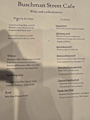 Menu photo 2 Buschman Street Cafe Hattiesburg, MS Menu photo 2 Buschman Street Cafe Hattiesburg, MS