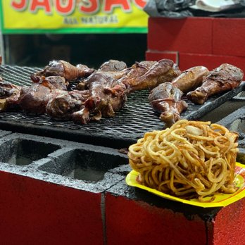 Alameda County Fair - Turkey legs on the grill - Festivals Near Me - Pleasanton, California