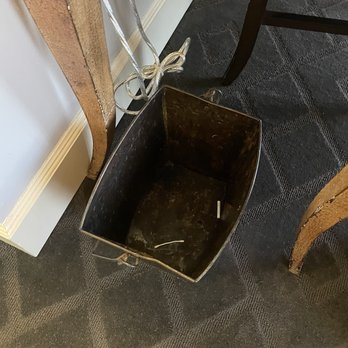 The Ashton Hotel - Trash in the can upon check in - a q-tip and a cigarette - Hotels Near Me - Fort Worth, Texas