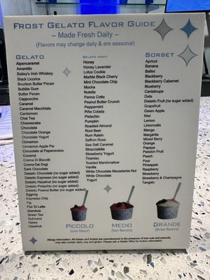 Menu photo 4 Frost Gelato Austin, TX Menu photo 4 Frost Gelato Austin, TX