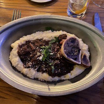 Neni - Oxtail with polenta - Israeli Near Me - Zürich, ZH Neni - Oxtail with polenta - Israeli Near Me - Zürich, ZH