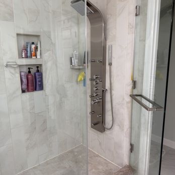 Umbrella Home Construction - New shower panel - Handyman Near Me Umbrella Home Construction - New shower panel - Handyman Near Me