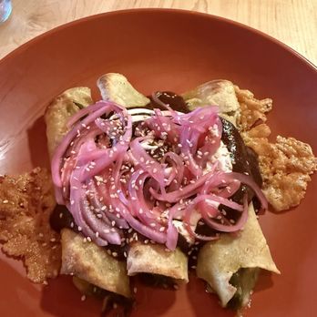 Mala Pata Molino + Cocina - Rajas Enchiladas - Mexican Near Me - Raleigh, North Carolina Mala Pata Molino + Cocina - Rajas Enchiladas - Mexican Near Me - Raleigh, North Carolina