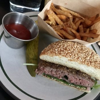 Black Lamb - Lamb Burger - New American Near Me - Boston, Massachusetts