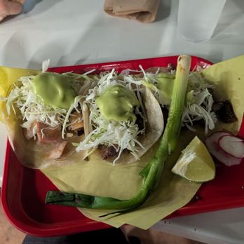Sonoratown - Two Costilla Tacos and one Pollo Taco. - Mexican Near Me - Los Angeles, California Sonoratown - Two Costilla Tacos and one Pollo Taco. - Mexican Near Me - Los Angeles, California