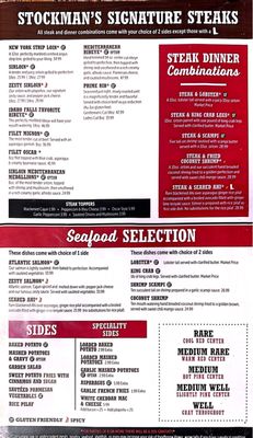 Menu photo 2 Stockman's Restaurant Idaho Falls, ID Menu photo 2 Stockman's Restaurant Idaho Falls, ID