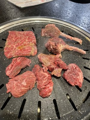 Honey Pig Hot Pot + Korean BBQ by null