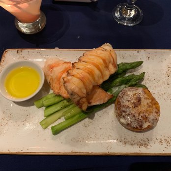 Narcoossee's - Twin lobster tails - New American Near Me - Lake Buena Vista, Florida Narcoossee's - Twin lobster tails - New American Near Me - Lake Buena Vista, Florida