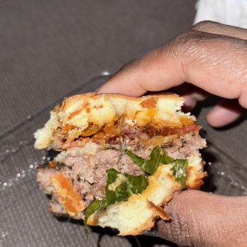 Kokomo - Leftovers of my Jerkmi Burger ‍ - Caribbean Near Me - Brooklyn, New York