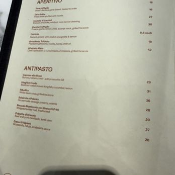 bossi - Menu - Italian Near Me - Auckland, AUK