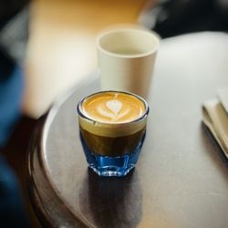 Sky Coffee - Almond milk cortado.