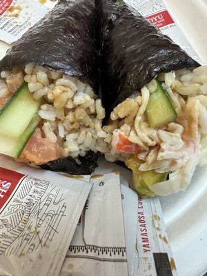 Dragon Kitchen Brown Rice Sushi by null