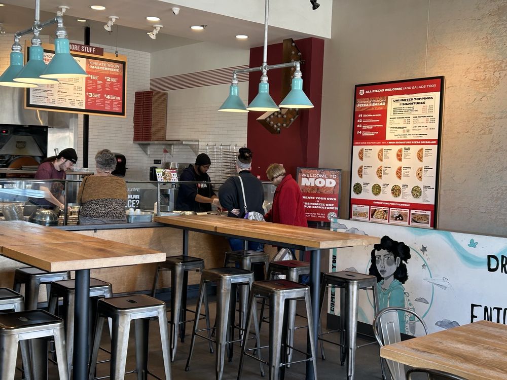 Food from MOD Pizza