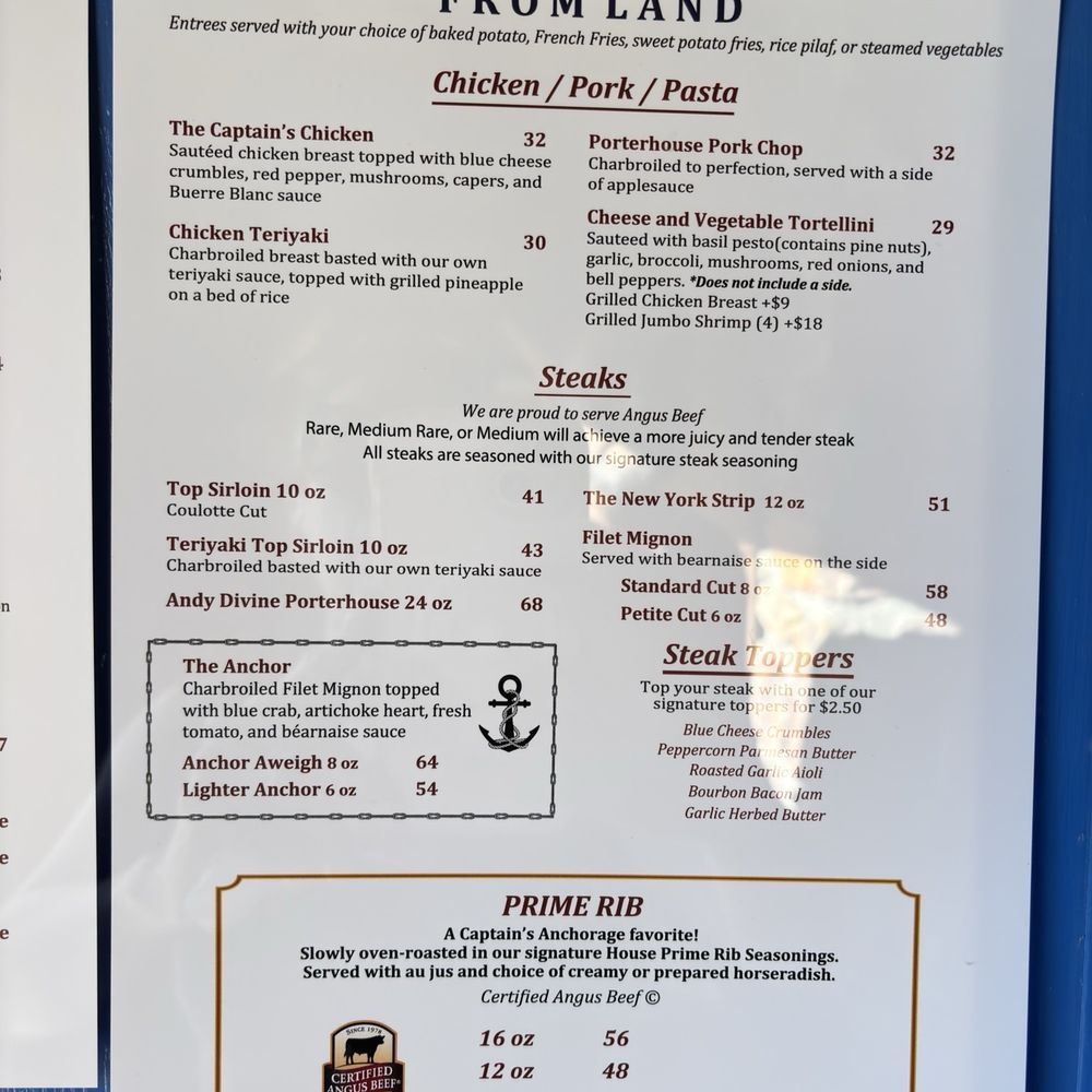 Captains Anchorage - Seafood Near Me - Big Bear Lake, California