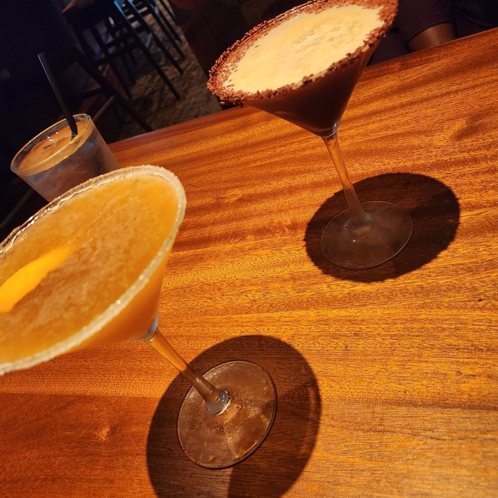 Sidecar and expresso martini
