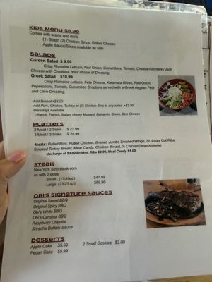 Menu photo 2 Obi's Outpost Hartford City, IN Menu photo 2 Obi's Outpost Hartford City, IN