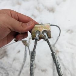 Defective tire chains right out of the package and the cashier refused to refund or exchange them. Nice!