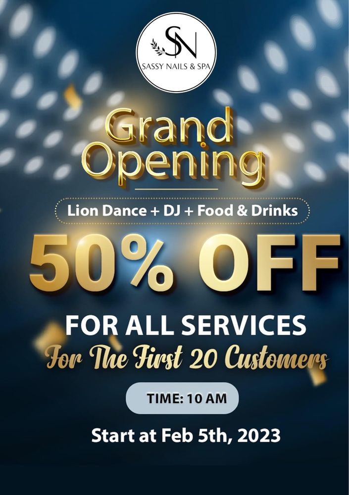 SASSY NAILS & SPA MC85 Updated August 2024 110 Photos & 13 Reviews