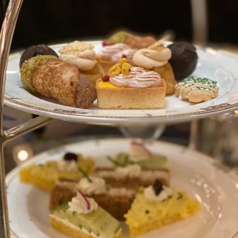 Afternoon Tea - three tiered plates of pastries - Tea Rooms Near Me - Denver, Colorado
