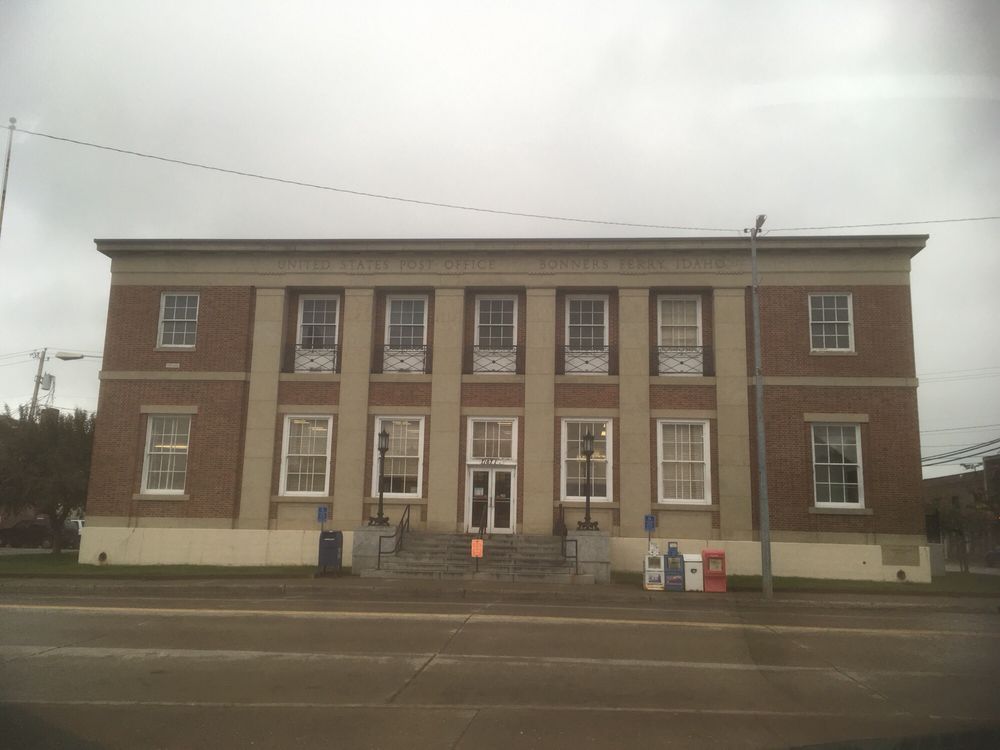 US POST OFFICE Updated August 2024 7167 1st St, Bonners Ferry, Idaho Post Offices Phone
