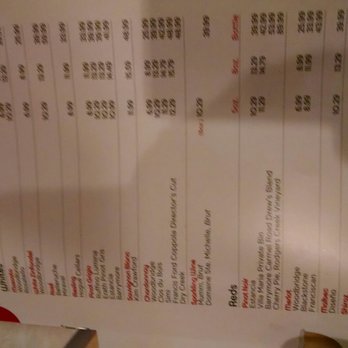 AMC DINE-IN Menlo Park 12 - Drink menu - Cinema Near Me - Edison, New Jersey AMC DINE-IN Menlo Park 12 - Drink menu - Cinema Near Me - Edison, New Jersey