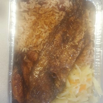 Just Jerk - Jerk snapper! Well seasoned, smokey flavor, and moist! Soo good! - Caribbean Near Me - Lanham, Maryland