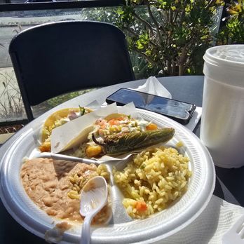 Cabo Tacos - Fish tacos combo plate. - Mexican Near Me - Glendora, California Cabo Tacos - Fish tacos combo plate. - Mexican Near Me - Glendora, California