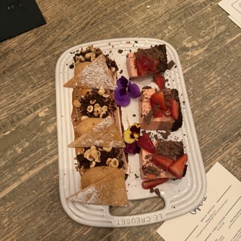 Coquette - Hazelnut & caramel  Chocolate & Strawberry desserts - Breakfast & Brunch Near Me - Boston, Massachusetts