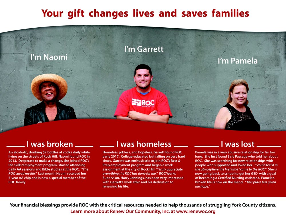 Renew Our Community - social services organization in Rock Hill, SC