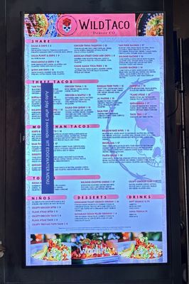 Menu photo 1 Wild Taco Edgewater, CO Menu photo 1 Wild Taco Edgewater, CO