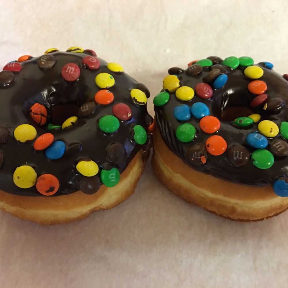 Sam's Donut Shop - Hm m&m chocolate donuts yum yum.... - Donuts Near Me - Sanger, California Sam's Donut Shop - Hm m&m chocolate donuts yum yum.... - Donuts Near Me - Sanger, California