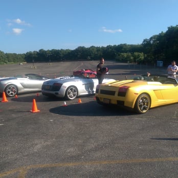 Cloud 9 Exotics - Line up of the cars that you could drive minus the ferrari. - Car Rental Near Me - Farmingdale, New York