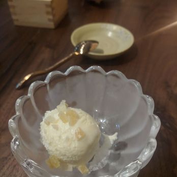 M Tempura - Ginger ice cream - Japanese Near Me - Durham, North Carolina