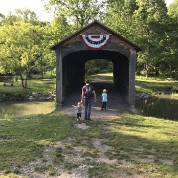 Glimmerglass State Park - Covered bridge! - Parks Near Me - Cooperstown, New York