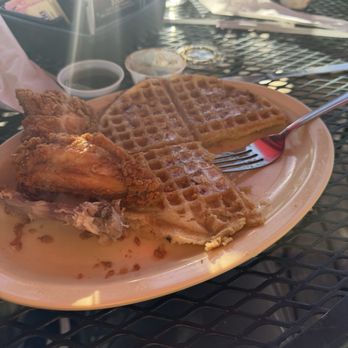 Frank's Famous Chicken & Waffles - Jr plate - Soul Food Near Me - Albuquerque, New Mexico Frank's Famous Chicken & Waffles - Jr plate - Soul Food Near Me - Albuquerque, New Mexico