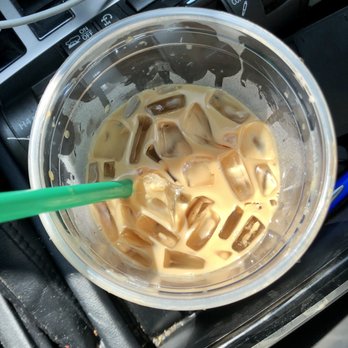 Starbucks - It's so good the Apple crisp half sweet with oat milk I drank half already - Coffee & Tea Near Me - Temple, Texas