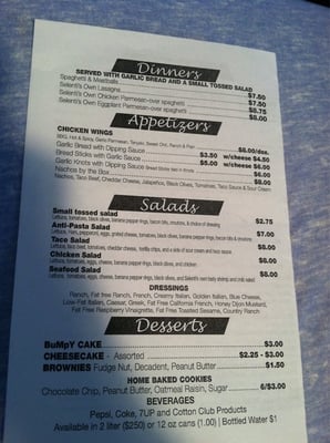 Menu photo 1 Selenti's Pizza Lorain, OH