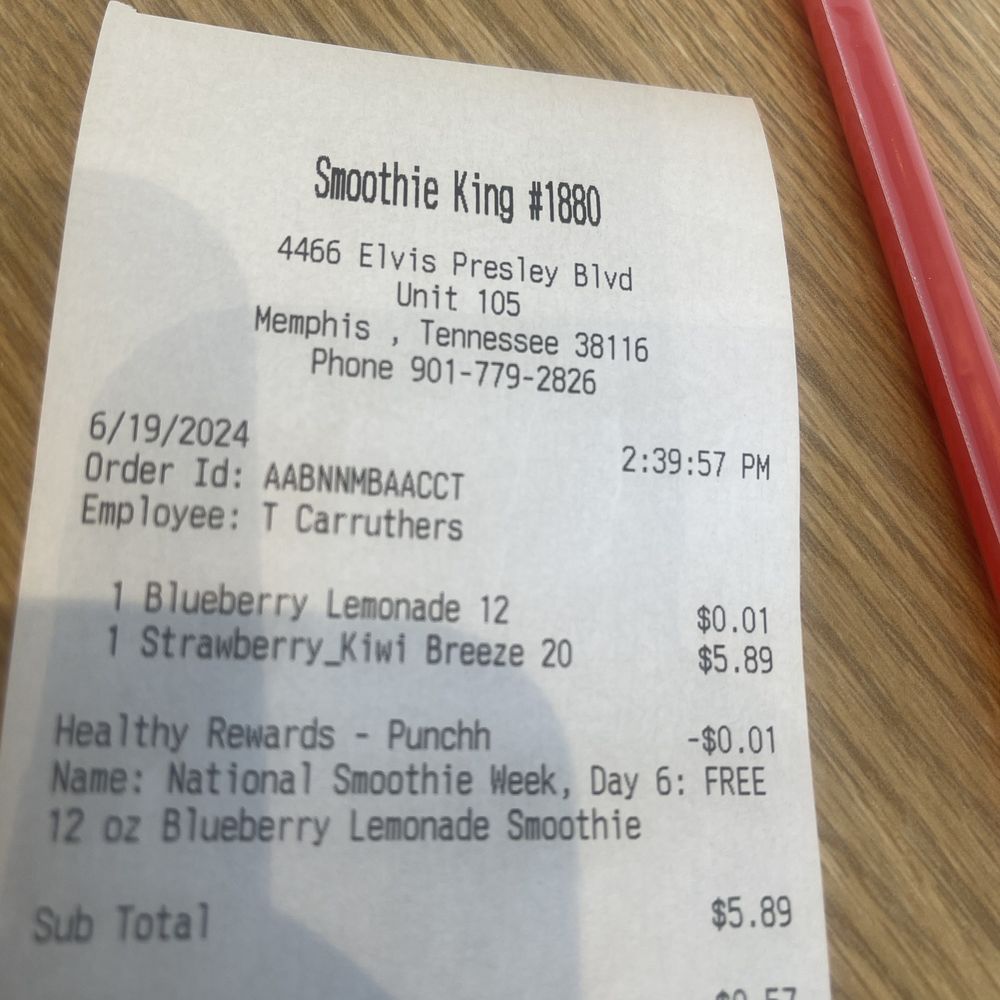 Smoothie King - Juice Bars & Smoothies Near Me - Memphis, Tennessee Smoothie King - Juice Bars & Smoothies Near Me - Memphis, Tennessee