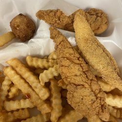 Southern Style Seafood - That's is chicken strips and fish.
