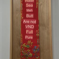 Love Pho & PL Cafe - Google translate found some mysterious translations on the wall art inside