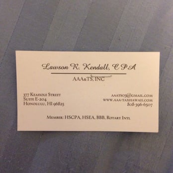 AAA&TS - Business card. - Tax Services Near Me - Honolulu, Hawaii AAA&TS - Business card. - Tax Services Near Me - Honolulu, Hawaii